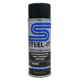 Steel-It Polyurethane Aerosol Black 14oz 1012B