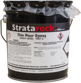 Stratarock Thin Pour Epoxy .24 cu ft unit