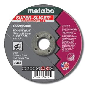 Metabo A60XP Super Slicer Box 100 4"x1/16"x3/8" 655453000