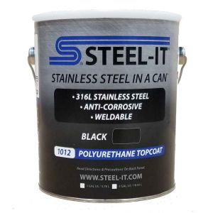 Steel-It Polyurethane Black Gallon 1012G