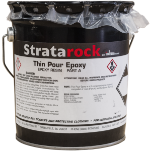 Stratarock Thin Pour Epoxy .24 cu ft unit
