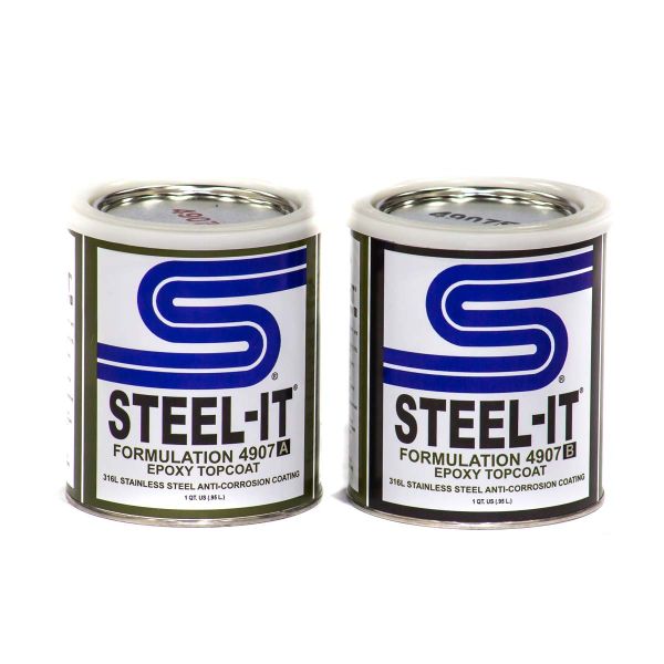 SteelIt Epoxy Finish 2 Quart Kit 4907Q Indcon Supply