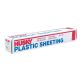 Poly-America Husky Plastic Sheeting 10' x 100' 4 Mil Clear CF0410C