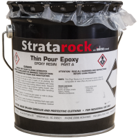 Stratarock Thin Pour Epoxy .24 cu ft unit
