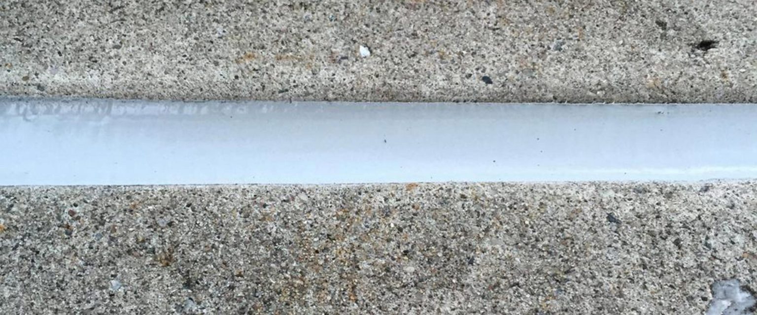 What should you know before you seal your joints in exterior concrete?