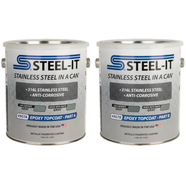 Steel-It Epoxy Finish Gallon Kit 4907G Indcon Supply